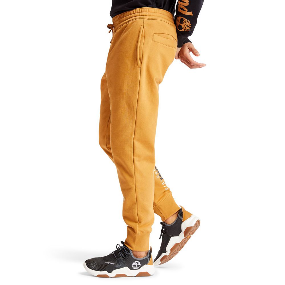 Calça Masculino - Timberland Essential Logo Sweat - JYEZX4508 - Marrom